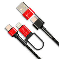 Rock Music DC-592 4-in-1 Data Cable