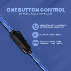 Rock Music RM-066 Wired Earphone