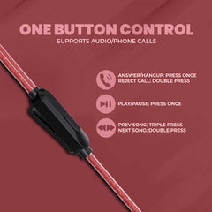 Rock Music RM-066 Wired Earphone